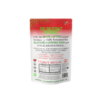 Mushroom Alchemy Social Gummy Awaken Energy Ritual back packaging with ingredients and dosing guide