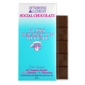 Mushroom Alchemy Social Chocolate Bliss Relaxation Ritual front packaging with Cordyceps and Kanna