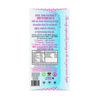 Mushroom Alchemy Social Chocolate Bliss Relaxation Ritual back packaging with ingredients and dosing guide