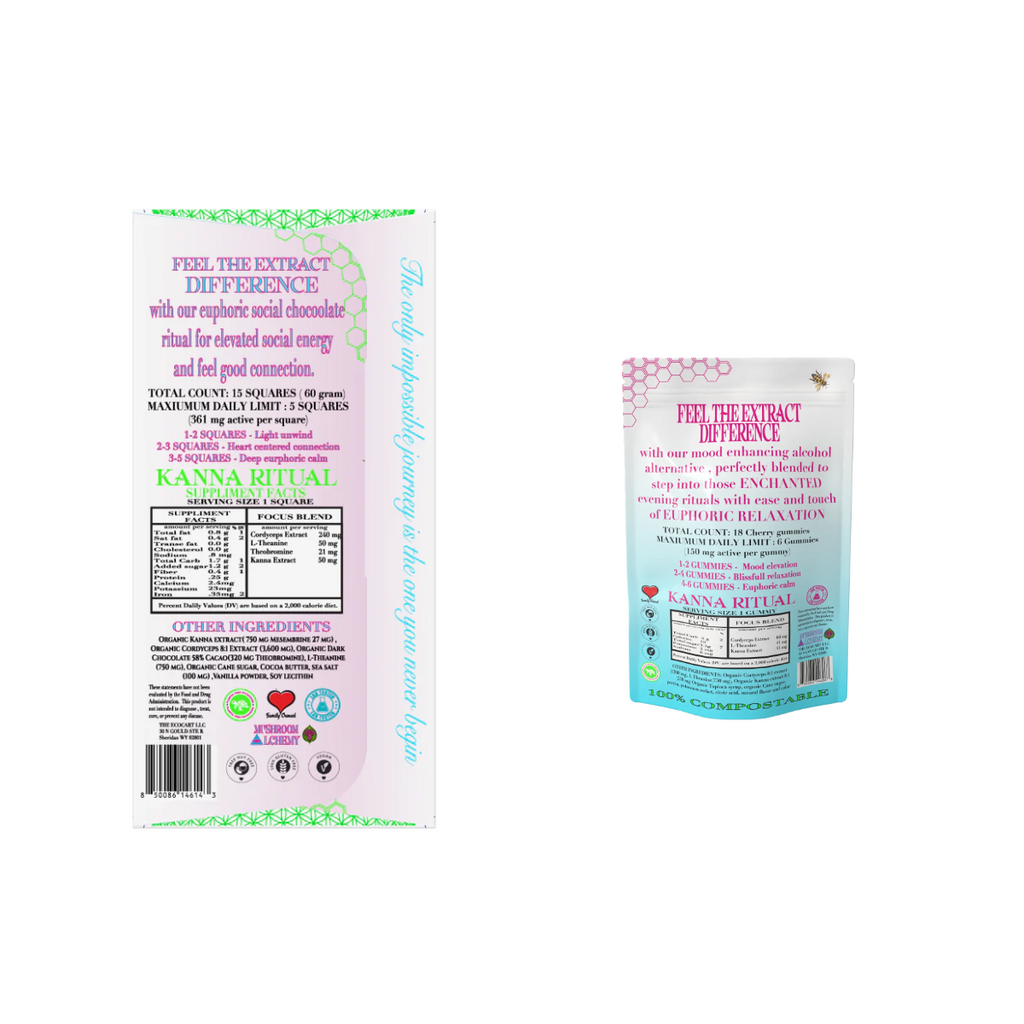 Euphoria Pair - back of products