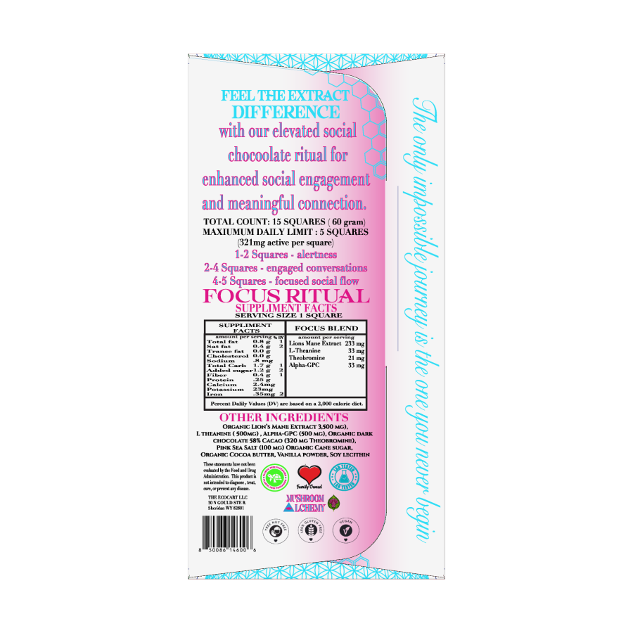 Social Chocolate Focus Ritual
